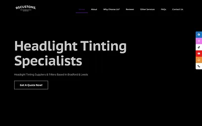 headlighttints.co.uk snapshot