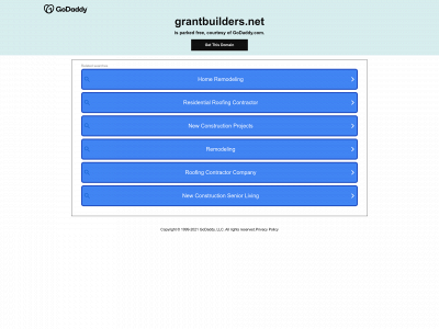 grantbuilders.net snapshot