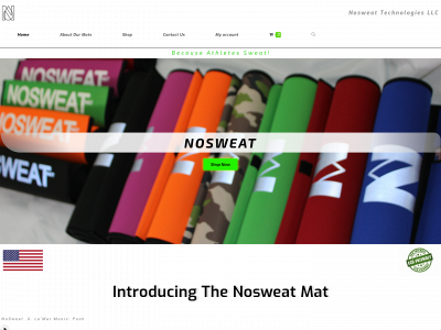 thenosweatmat.com snapshot