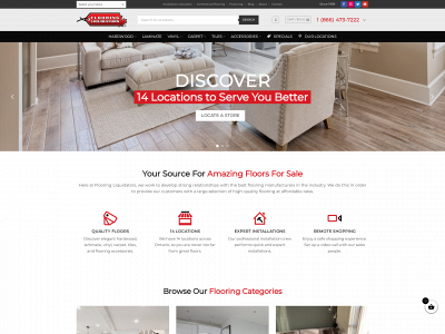 flooringliquidators.ca snapshot