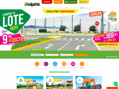 elpino.com.pe snapshot