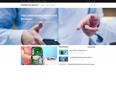 mobiletechreporter.com snapshot