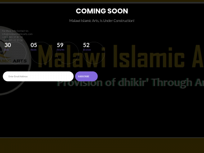 www.malawiislamicarts.com snapshot