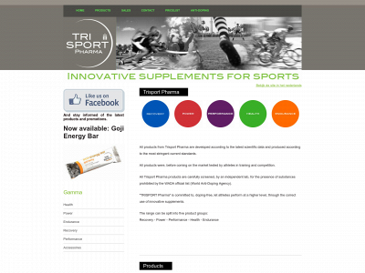 trisportpharma.uk snapshot