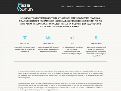 mistervolatility.be snapshot