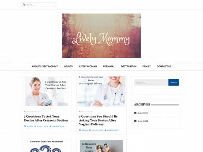livelymommy.com snapshot