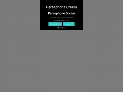 persephonedream.com snapshot