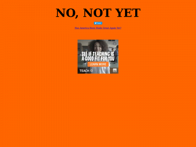 trumpimpeachedyet.com snapshot