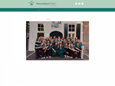 damesdispuutvin.nl snapshot