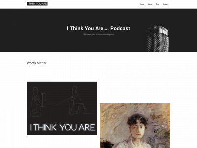 ithinkyouarepodcast.com snapshot