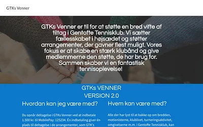 gtksvenner.dk snapshot