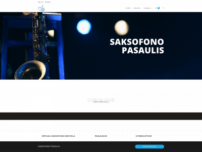 saksofonopasaulis.lt snapshot
