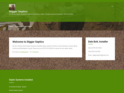 diggerseptics.com snapshot
