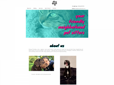 pawsyfriends.com snapshot
