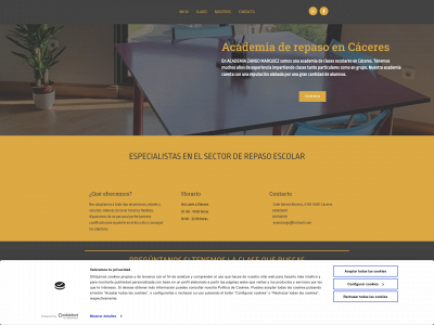 www.academiazangomarquez.es snapshot