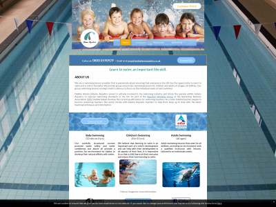 adamsaquatics.co.uk snapshot
