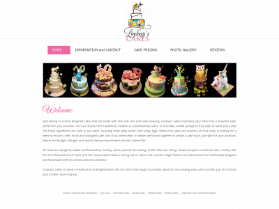 lindsayscakes.co.uk snapshot