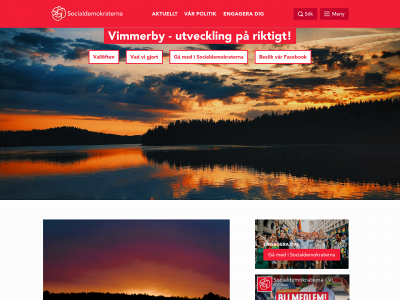 socialdemokraternavimmerby.se snapshot
