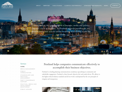 pentlandcomms.co.uk snapshot