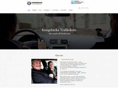 kungsbackatrafikskola.se snapshot