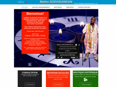 maitredododandan.com snapshot