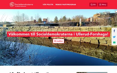 socialdemokraternaforshaga.se snapshot