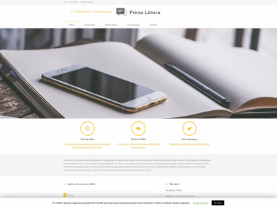 primalittera.lt snapshot