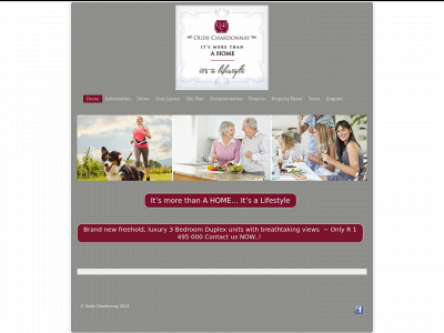 oudechardonnay.co.za snapshot