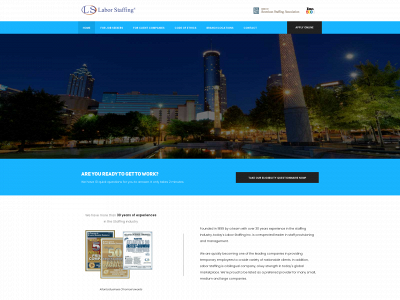 laborstaffing.com snapshot