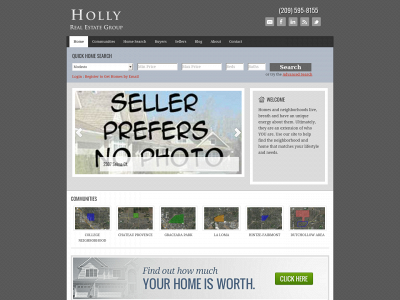 hollyrealestategroup.com snapshot