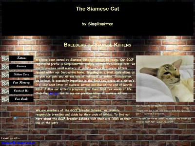 siamese.org.uk snapshot