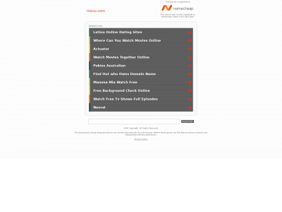 niavu.com snapshot
