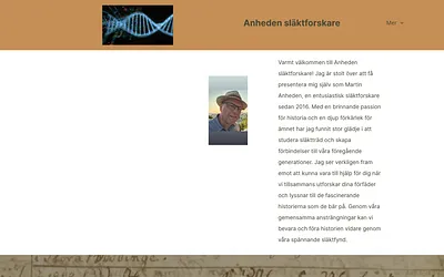 anhedenslaktforskare.com snapshot