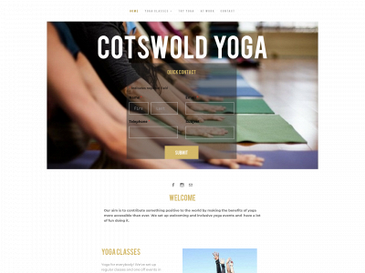 cotswold.yoga snapshot