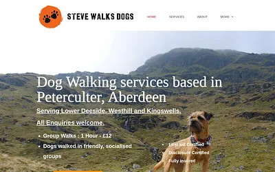 stevewalksdogs.co.uk snapshot