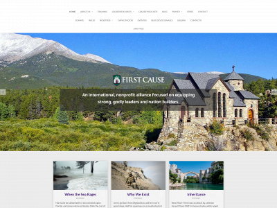 www.firstcause.org snapshot