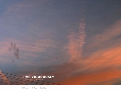 live-vigorously.com snapshot