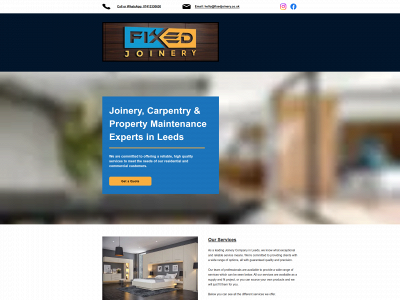 fixedjoinery.co.uk snapshot