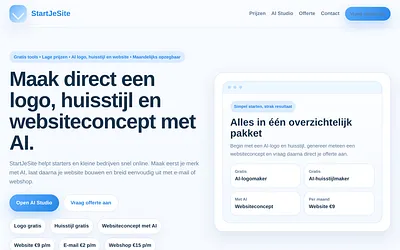 startjesite.nl snapshot