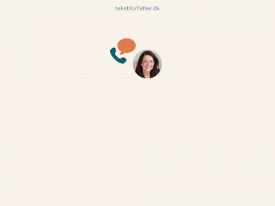tekstforfatter.dk snapshot