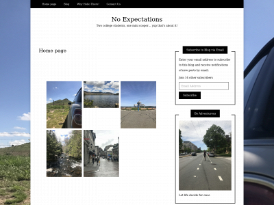ajourneywithnoexpectations.com snapshot