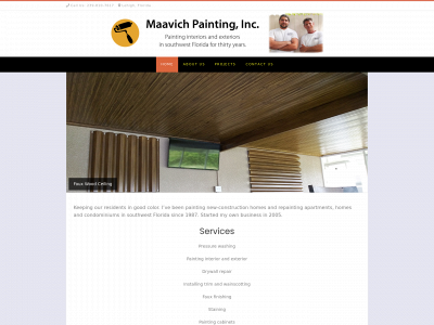 maavichpainting.com snapshot