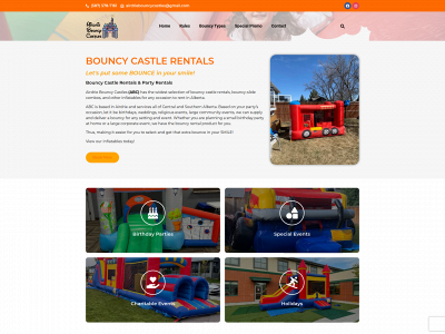 airdriebouncycastles.ca snapshot