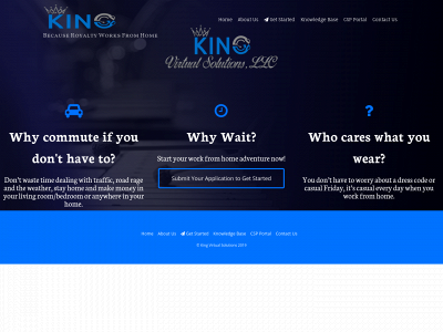 kingvirtualsolutions.com snapshot