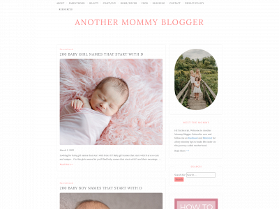anothermommyblogger.com snapshot