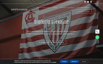 sidreriaelexalde.com snapshot