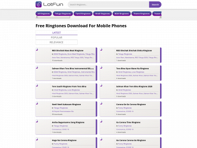 lotfun.net snapshot