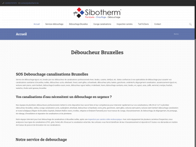 deboucheur-debouchage.be snapshot