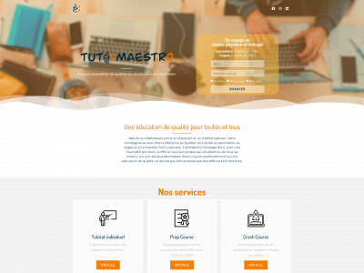 tutomaestro.ca snapshot