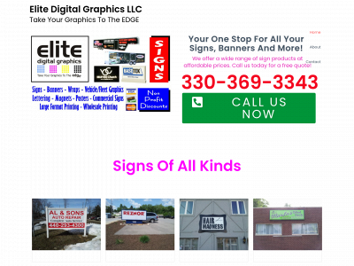 elitedigitalgraphics.com snapshot